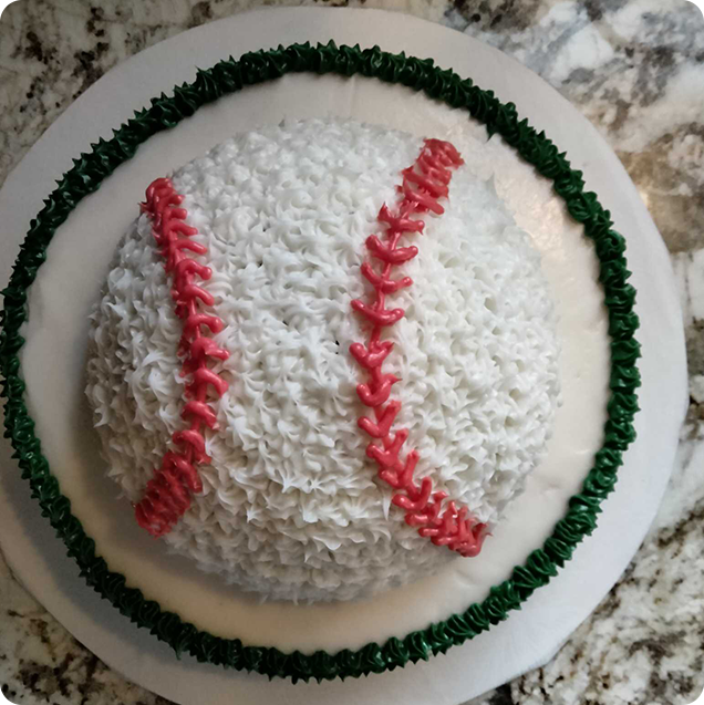 Baseball Cake